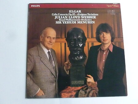 Elgar - Cello Concerto / Julian Lloud Webber, Sir Yehudi Menuhin (LP)