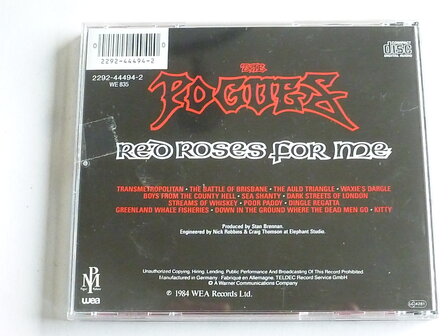 The Pogues - Red Roses for me