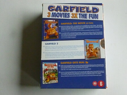 Garfield The Movie, 1,2,3 (3 DVD)