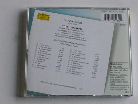 Schubert - Winterreise / Dietrich Fischer Dieskau, Jorg Demus