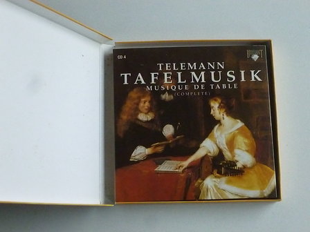 Telemann - Tafelmusik complete / Pieter-Jan Belder, Baudet (4 CD)