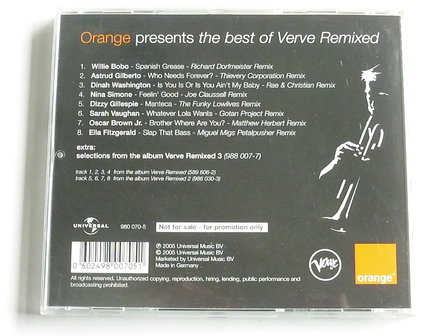 Orange presents the best of Verve Remixed