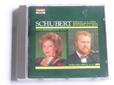Schubert - Sonata / Lydia Mordkovitch, Oppitz