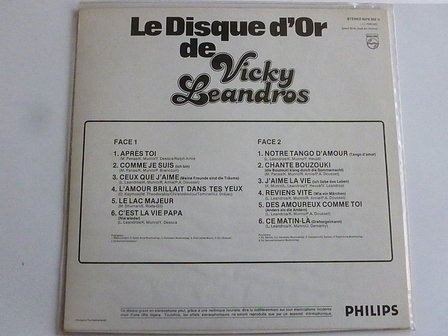 Vicky Leandros - Le disque d&#039; or de (LP)