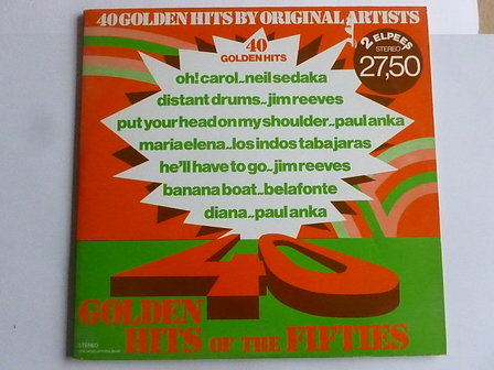 40 Golden Hits of the Fifties (2 LP)