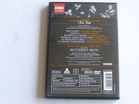 Verdi - Don Carlo / Luciano Pavarotti (2 DVD)