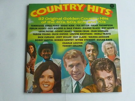 Country Hits - 32 Original Golden Country Hits (2 LP)