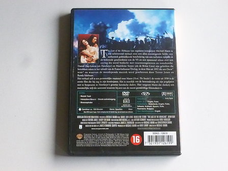 The Last of the Mohicans - Daniel Day-Lewis (DVD)