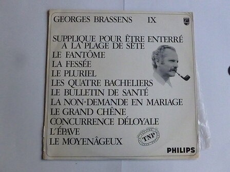 Georges Brassens - IX (LP)