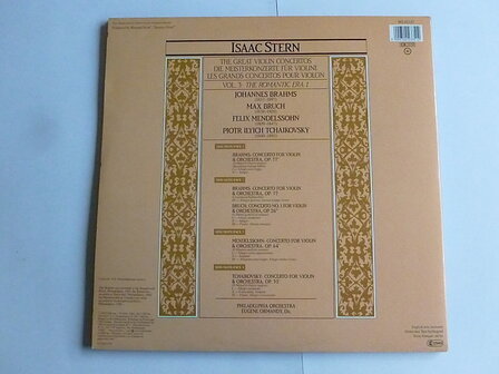 Isaac Stern - The Great Violin Concertos vol.3 (2 LP)