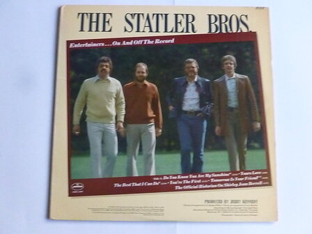 The Statler Bros. - Entertainers...On and Off The Record (LP)