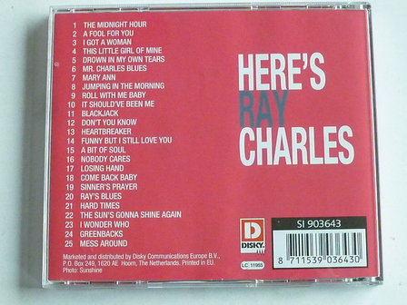 Ray Charles - Here&#039;s Ray Charles