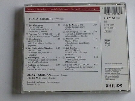 Schubert - Lieder / Jessye Norman, Phillip Moll