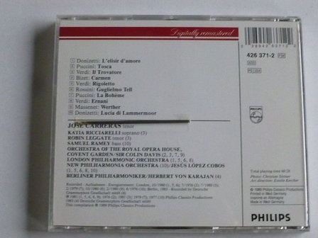 Jose Carreras sings Opera arias