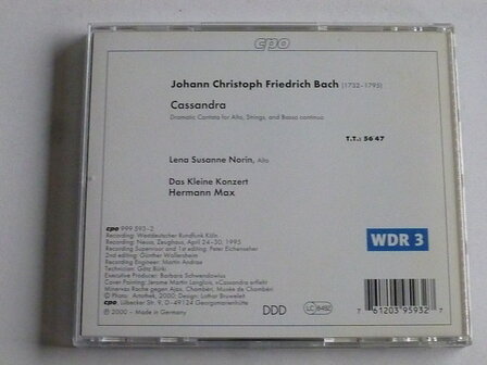 J.C.F Bach - Cassandra / Herman Max