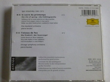 Stravinsky - Sacre du Printemps / Boulez