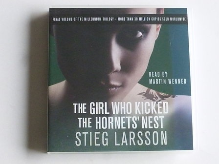 Stieg Larsson - The Girl who kicked the hornets&#039; nest (6 audio cd / engels)