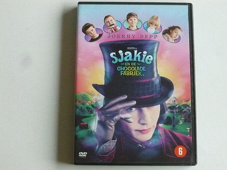 Sjakie en de Chocolade Fabriek - Tim Burton, Johnny Depp (DVD)