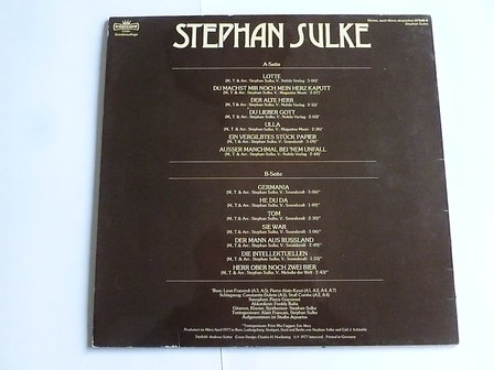 Stephan Sulke (LP) 