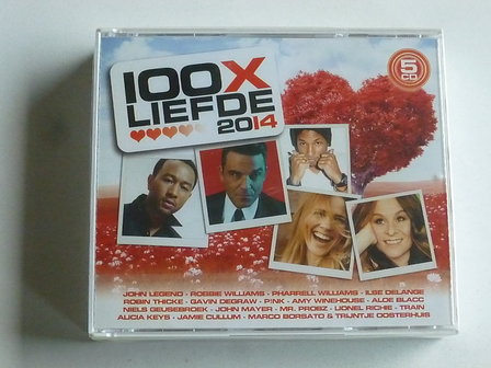 100 x Liefde 2014 (5 CD) Nieuw