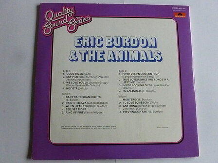 Eric Burdon &amp; The Animals - Quality Sound Series (2 LP)