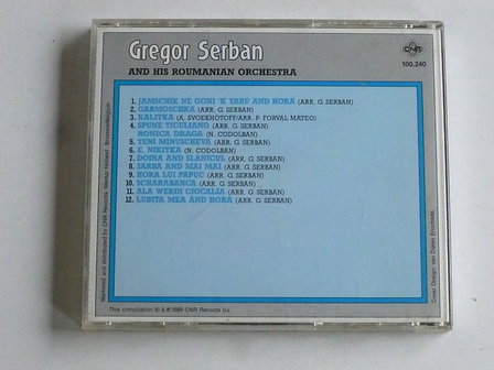 Gregor Serban and his Roumanian Orchestra