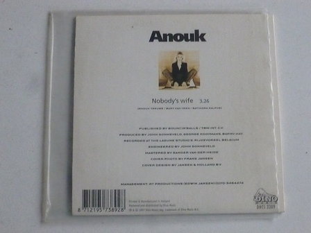 Anouk - Nobody&#039;s wife (CD Single) dino