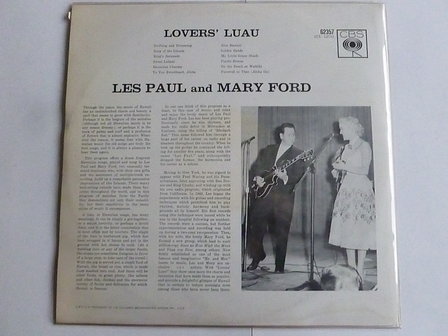 Les Paul and Mary Ford - Lovers&#039; Luau (LP)