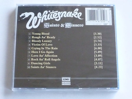 Whitesnake - Saints & Sinners (nieuw)