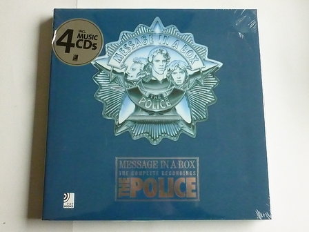 The Police - Message in a Box (The Complete Recordings)  4 CD + Boek (nieuw)