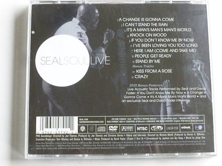 Seal - Soul Live ( CD + DVD)