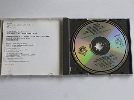 Schumann, Grieg - Piano Concertos / Perahia, Colin Davis
