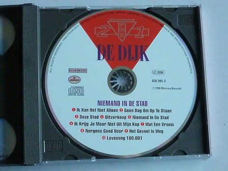 De Dijk - Wakker in een vreemde wereld / Niemand in de stad (2 CD)
