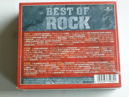 Best of rock / warner music (3 CD) Nieuw