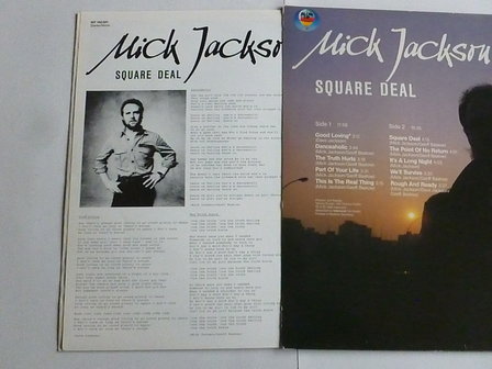 Mick Jackson - Square Deal (LP)