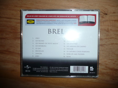 Jacques Brel - Brel  Vol. 2 (master serie)