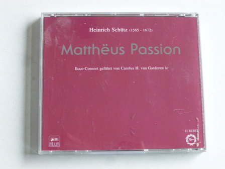 Heinrich Sch&uuml;tz - Matth&euml;us Passion / Ecco Consort