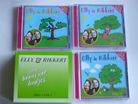 Elly &amp; Rikkert - Een boom vol liedjes Deel 1,2 en 3 (3 CD)