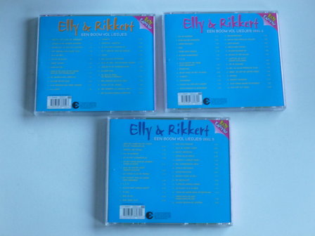 Elly &amp; Rikkert - Een boom vol liedjes Deel 1,2 en 3 (3 CD)