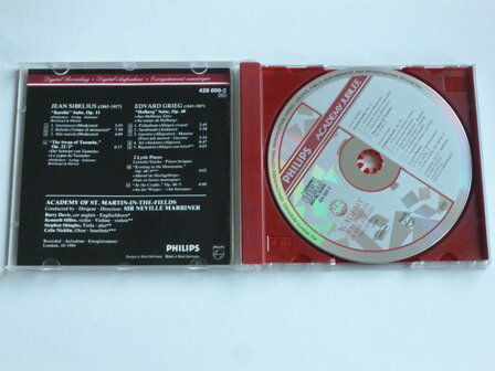 Grieg, Sibelius - Holberg suite / Sir. Neville Marriner