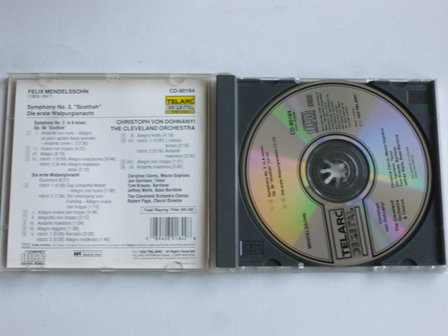 Mendelssohn - Symphony no 3 / Christoph von Dohnanyi