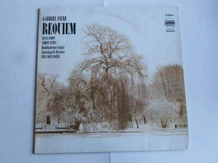 Faure - Requiem / Lucia Pop, Sir Colin Davis (LP) Eterna