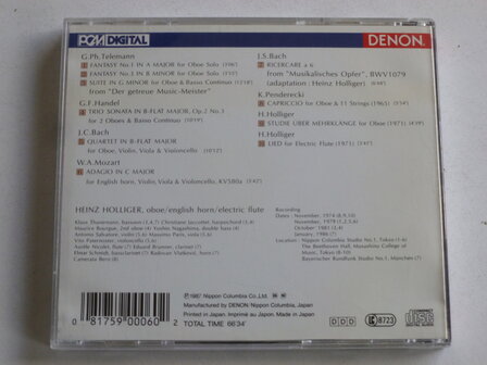 The Artistry of Heinz Holliger - Denon Japan