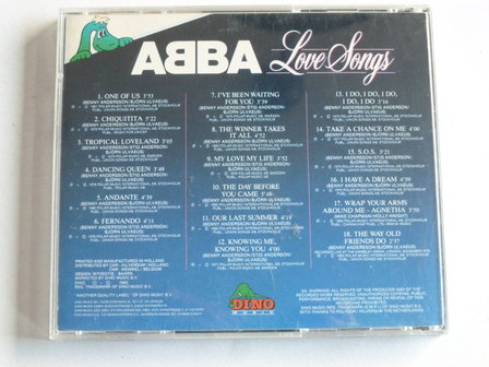 Abba - Love Songs ( TV CD)
