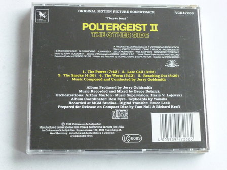 Poltergeist II - Jerry Goldsmith / Soundtrack