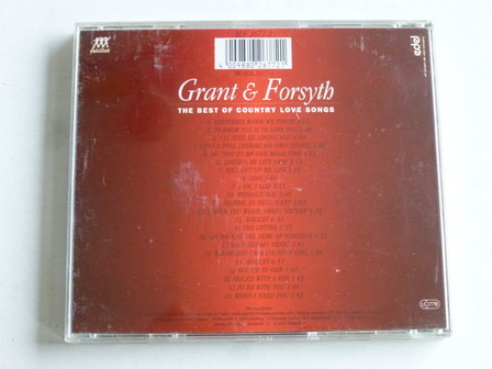 Grant &amp; Forsyth - The best of Country Love Songs