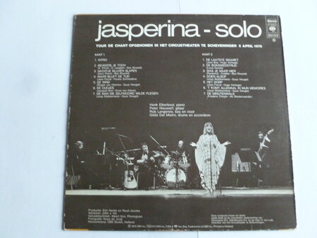 Jasperina - Solo (LP)