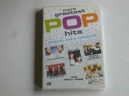 More Greatest Pop Hits - Videoclips (DVD)