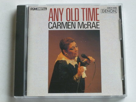 Carmen McRae - Any old time (japan)
