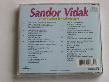 Sandor Vidak - At the Kurhaus-bar Scheveningen